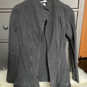 The North Face zip up sweatshirt/jacket